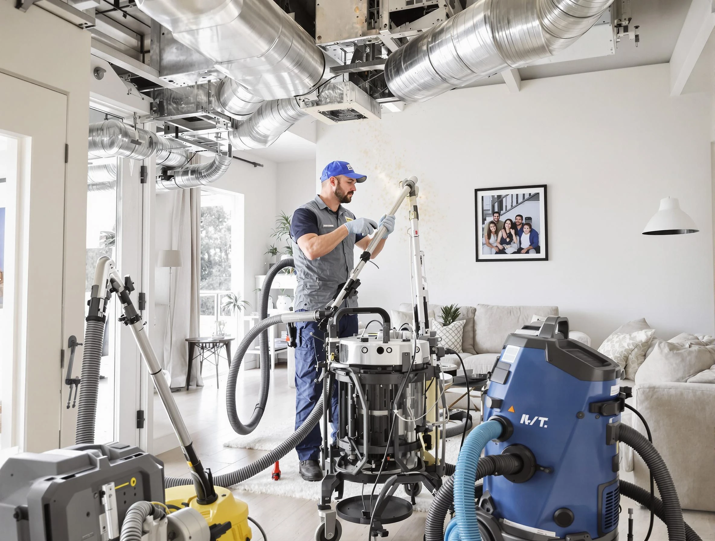 Residential Air Duct Cleaning in Midfield