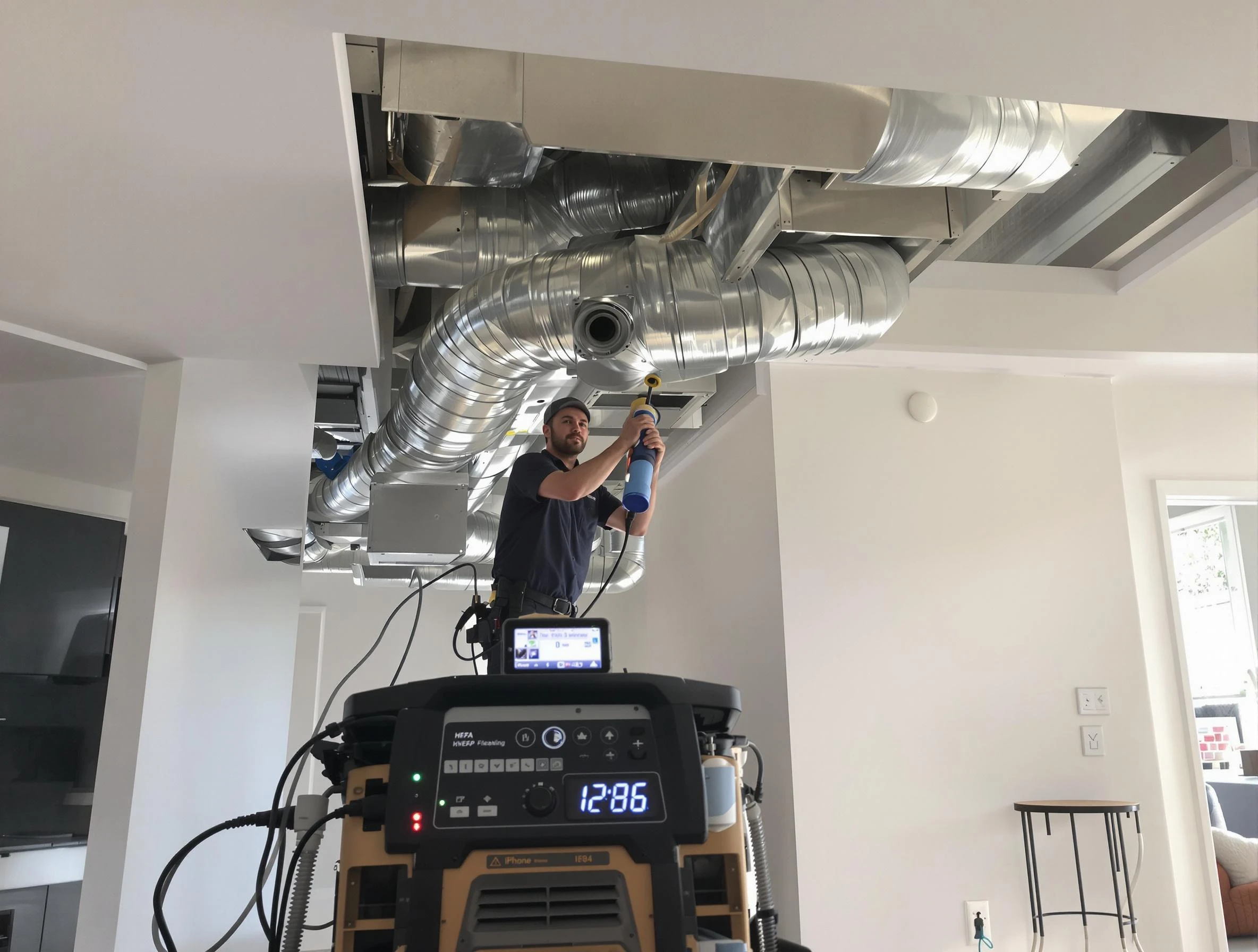Advanced pure air duct cleaning by Midfield Air Duct Cleaning in Midfield